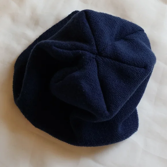 NFL Reebok Denver Broncos Knit Beanie Navy Blue Big Kids Boys Unisex OS - Picture 5 of 10